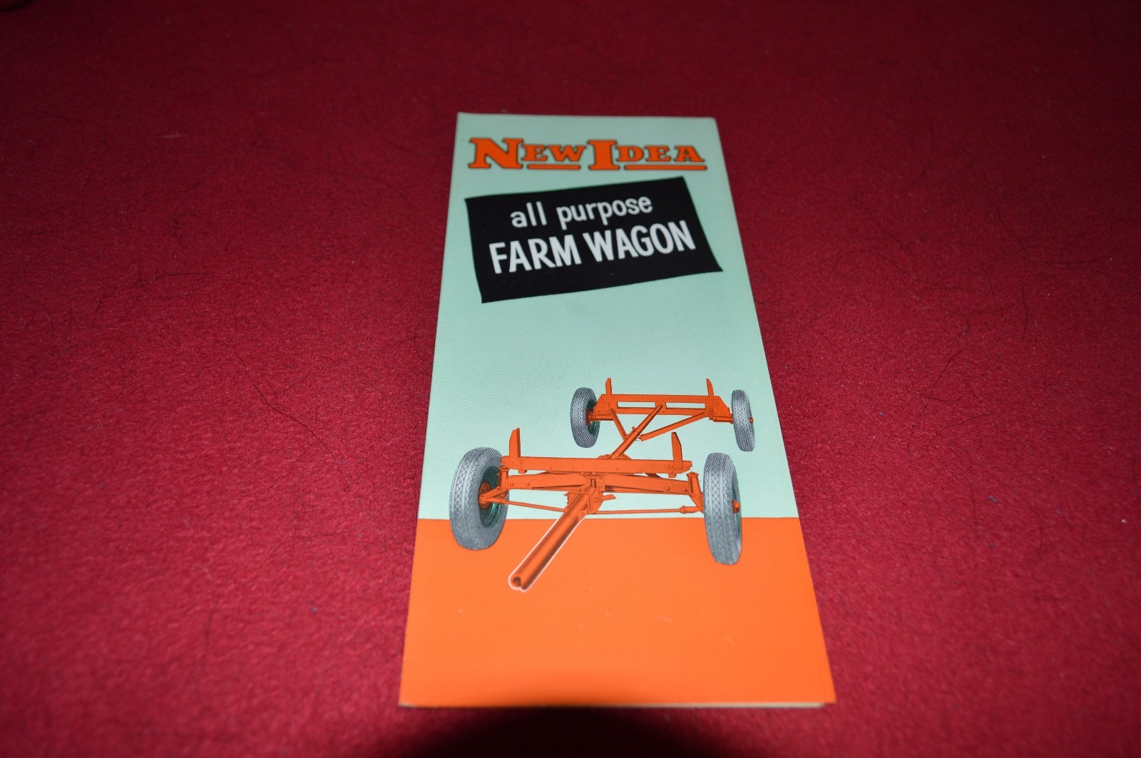 New Idea All Purpose Farm Wagon Dealer's Brochure DCPA5