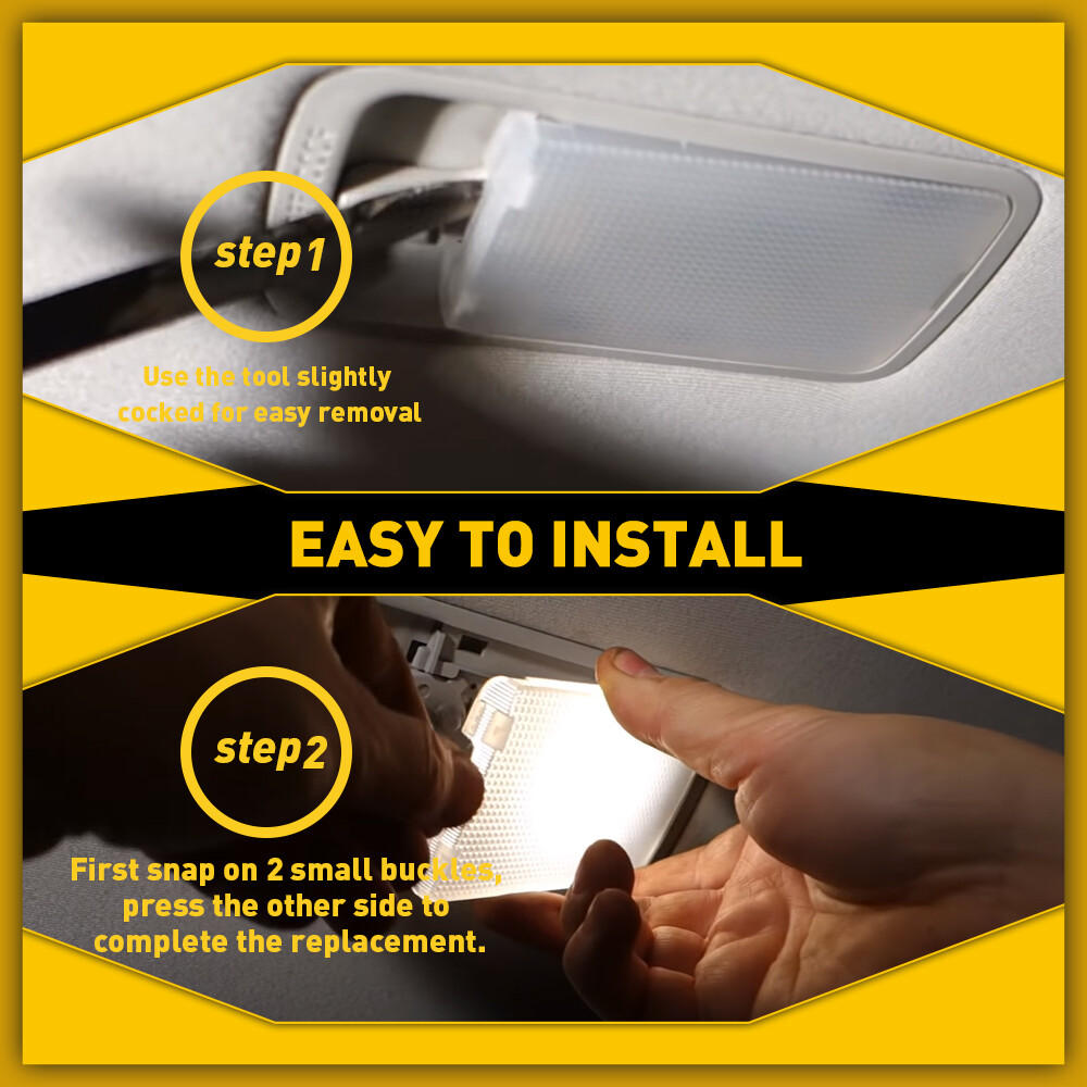 Interior Dome Light Cover Clear OE#81241-01020 For 1995-2004 Toyota Tacoma