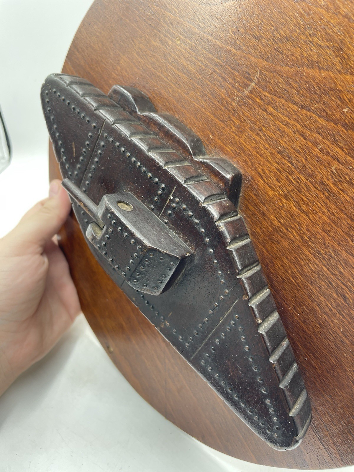 WW1 Period British Heavy Tank Mark 1 Scratch Build Wall Hanger