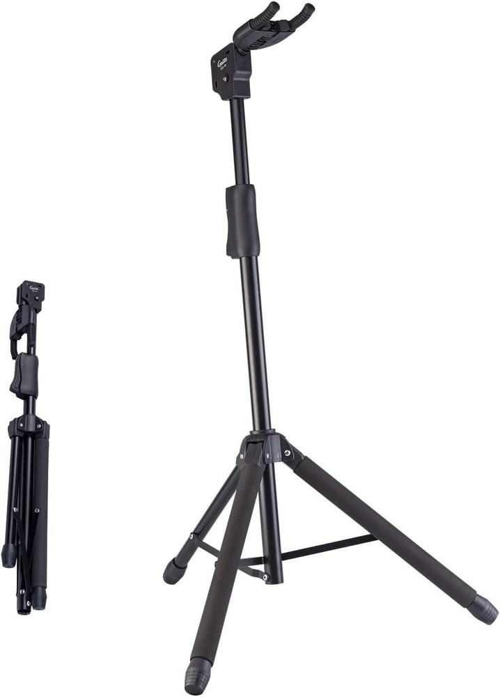 Guitar Stand - Heavy Duty Auto-Lock, Adjustable & Foldable for Acoustic/Elect...