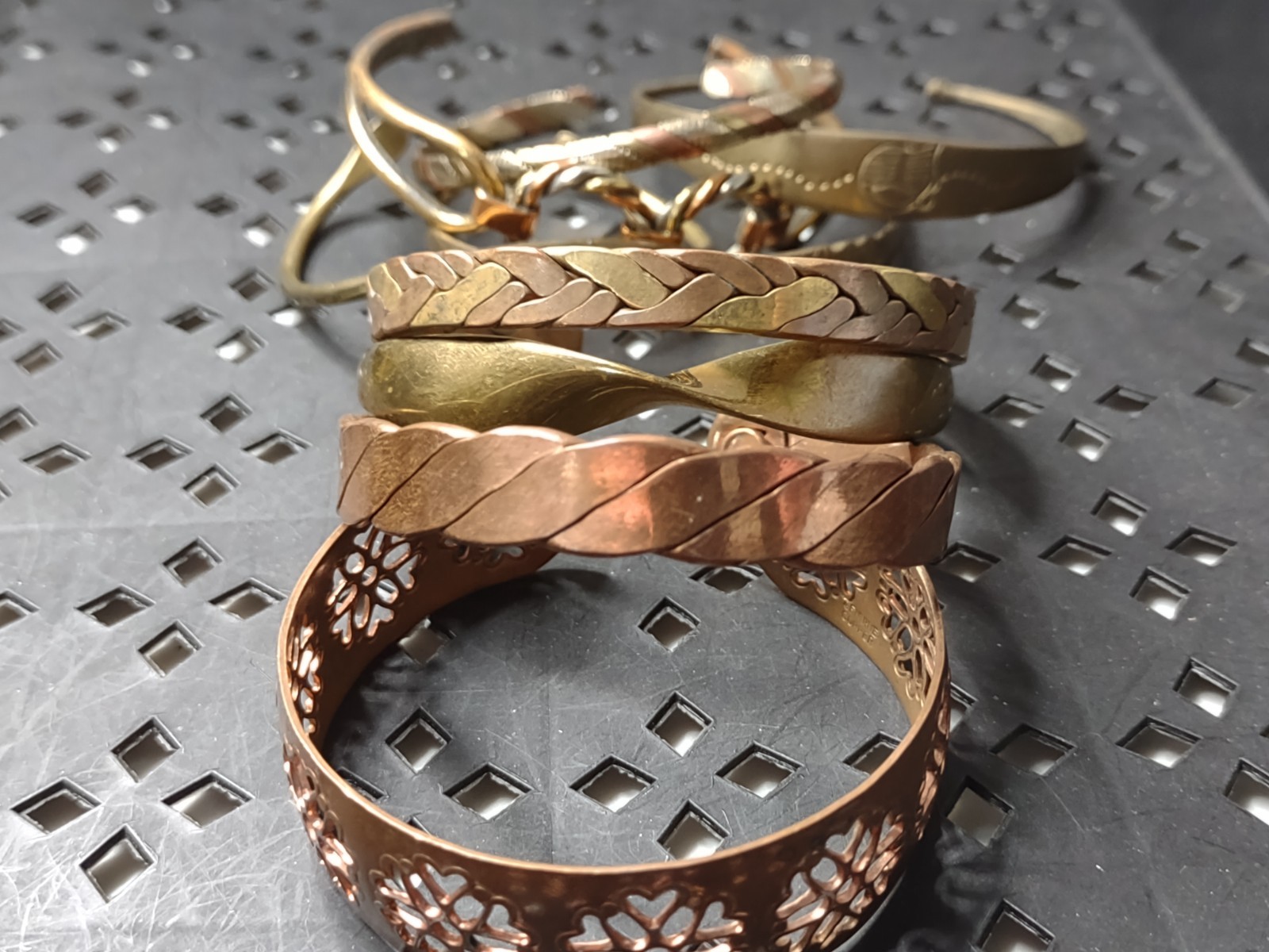 Lot Of Old Cuff Bracelets Bracelet Lot HMLAC