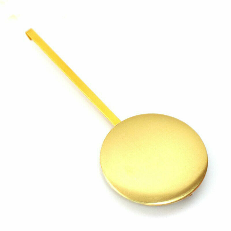 Universal Brass Replacement Clock Part Pendulum Movement Plated Gold Classic New