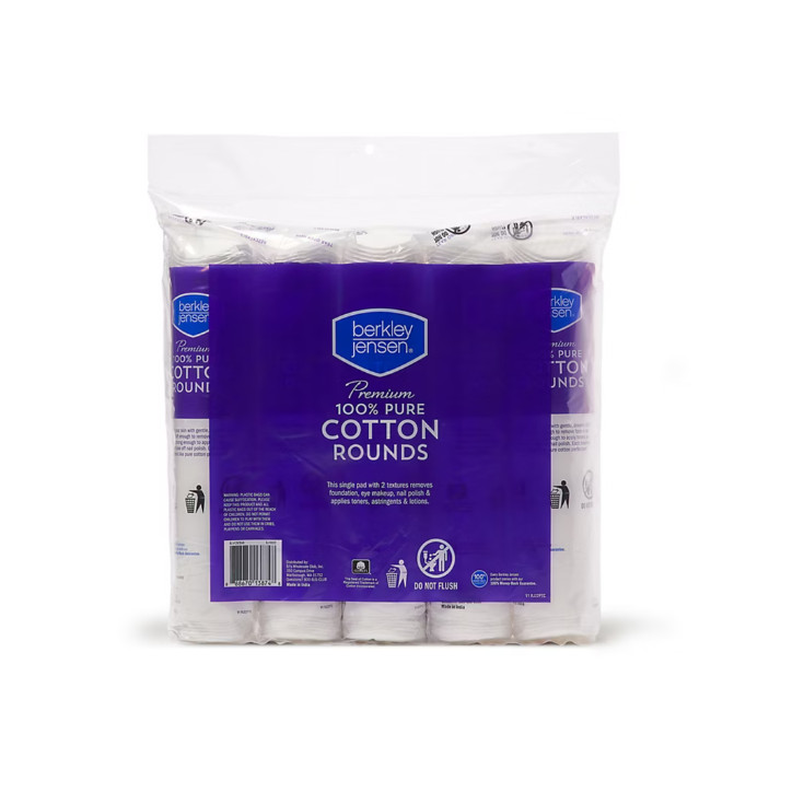 Berkley Jensen Cotton Rounds, Multi-purpose, Multi Pack, 500 Ct