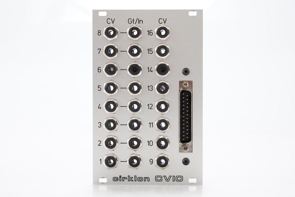 Sequentrix Cirklon CVIO Euro BOB Breakout Module w/ CV Patch Cable #52846