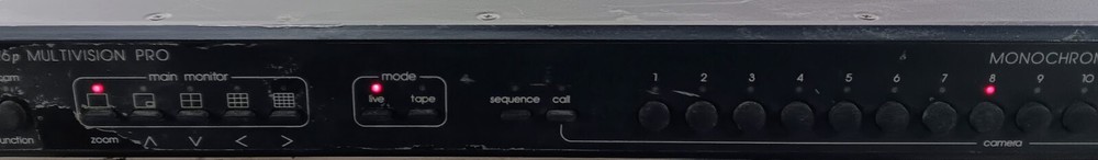 ROBOT MV16P-20 Multivision Pro Monochrome Duplex Multiplexer