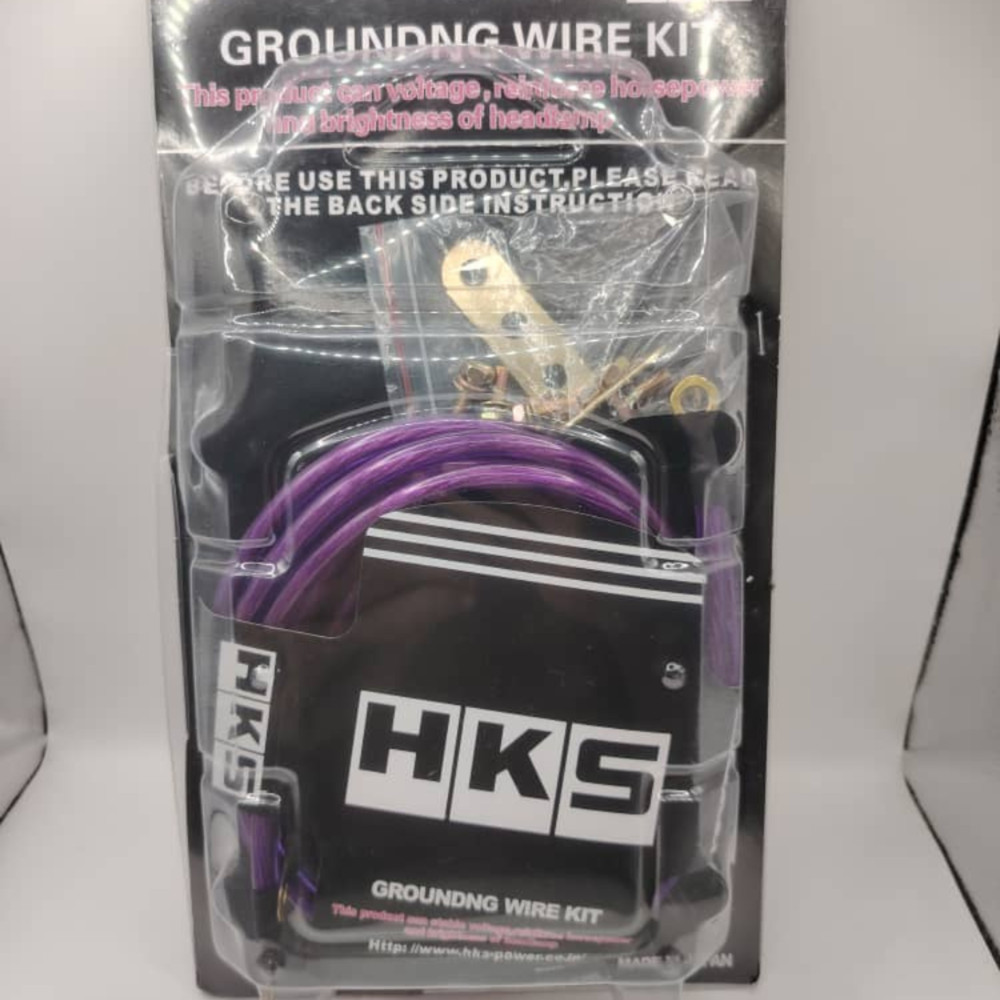 Universal 5 Points HKS Super Earth Cable Wire Grounding Kit Performance Blue