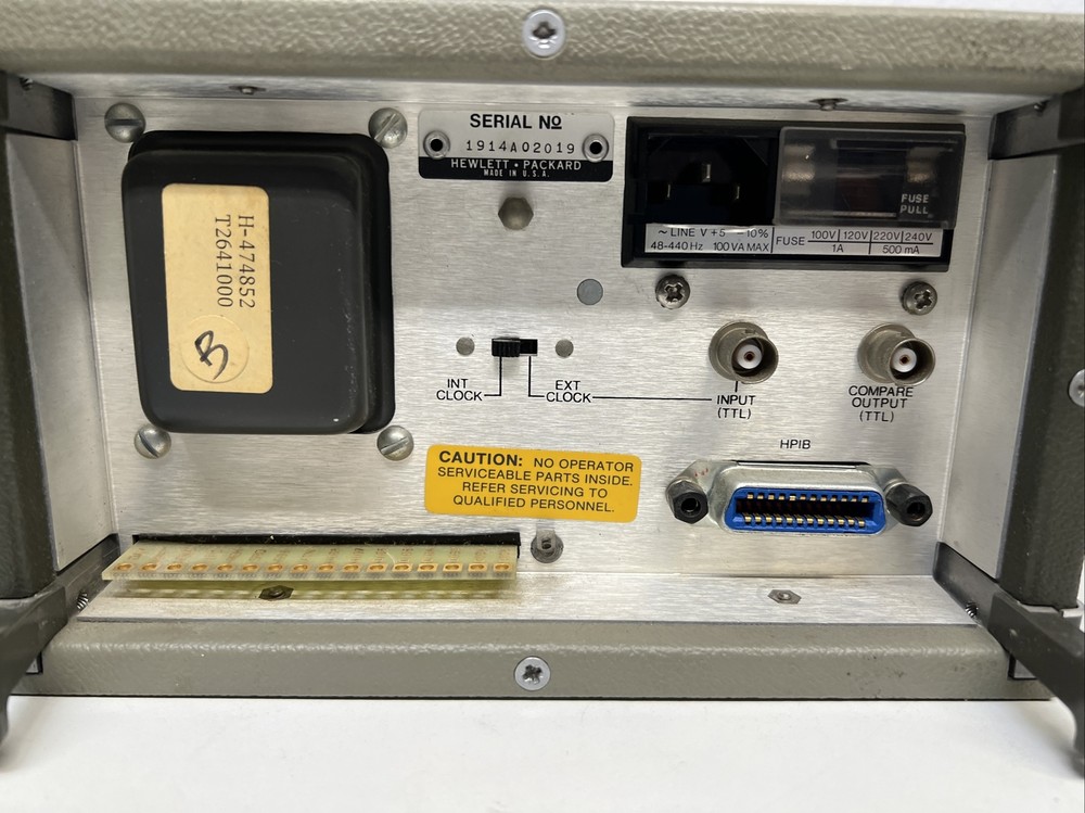 HEWLETT-PACKARD 59401A BUS SYSTEM ANALYZER With Power Cord
