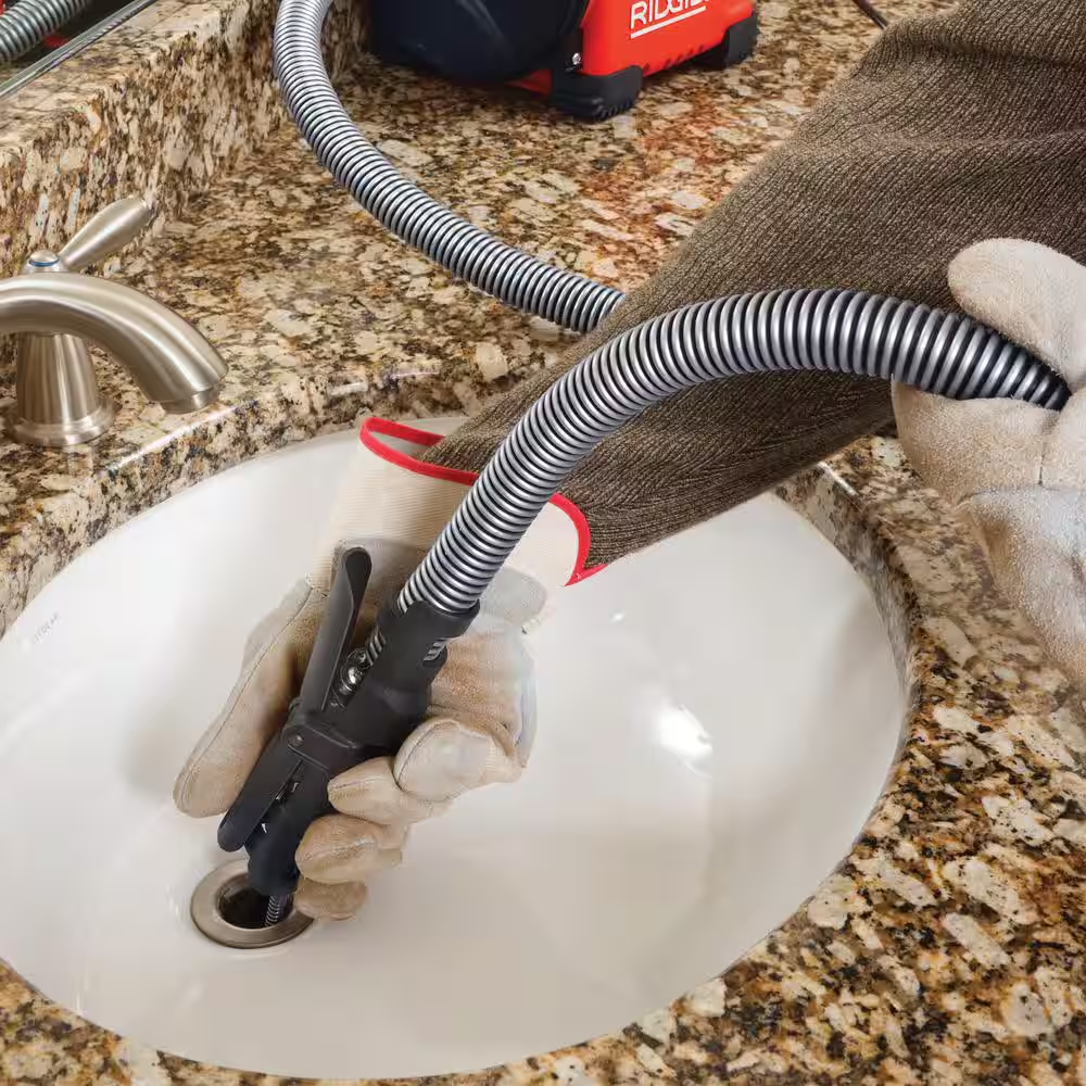 1/4 In. X 30 Ft. Auto-Spin Drain Cleaning Cable