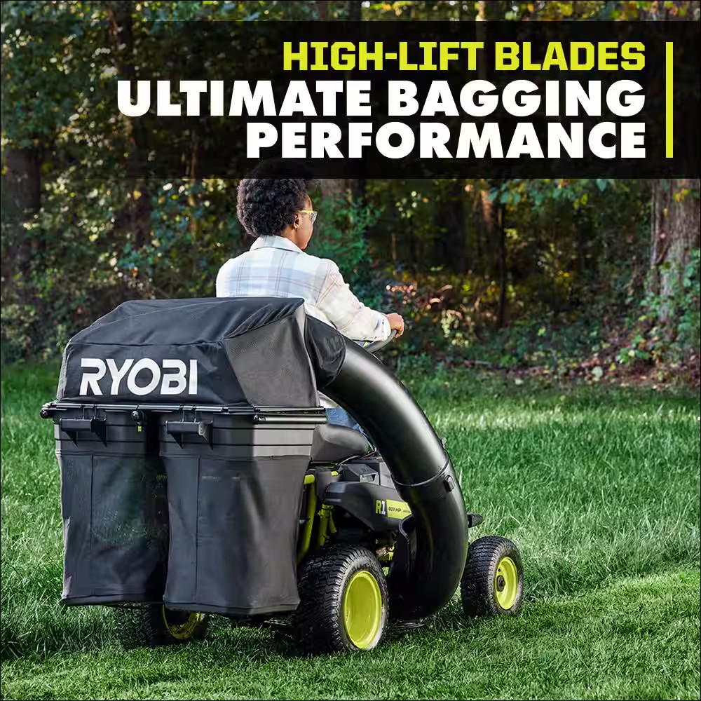 Bagger for RYOBI 30 In. Riding Lawn Mower