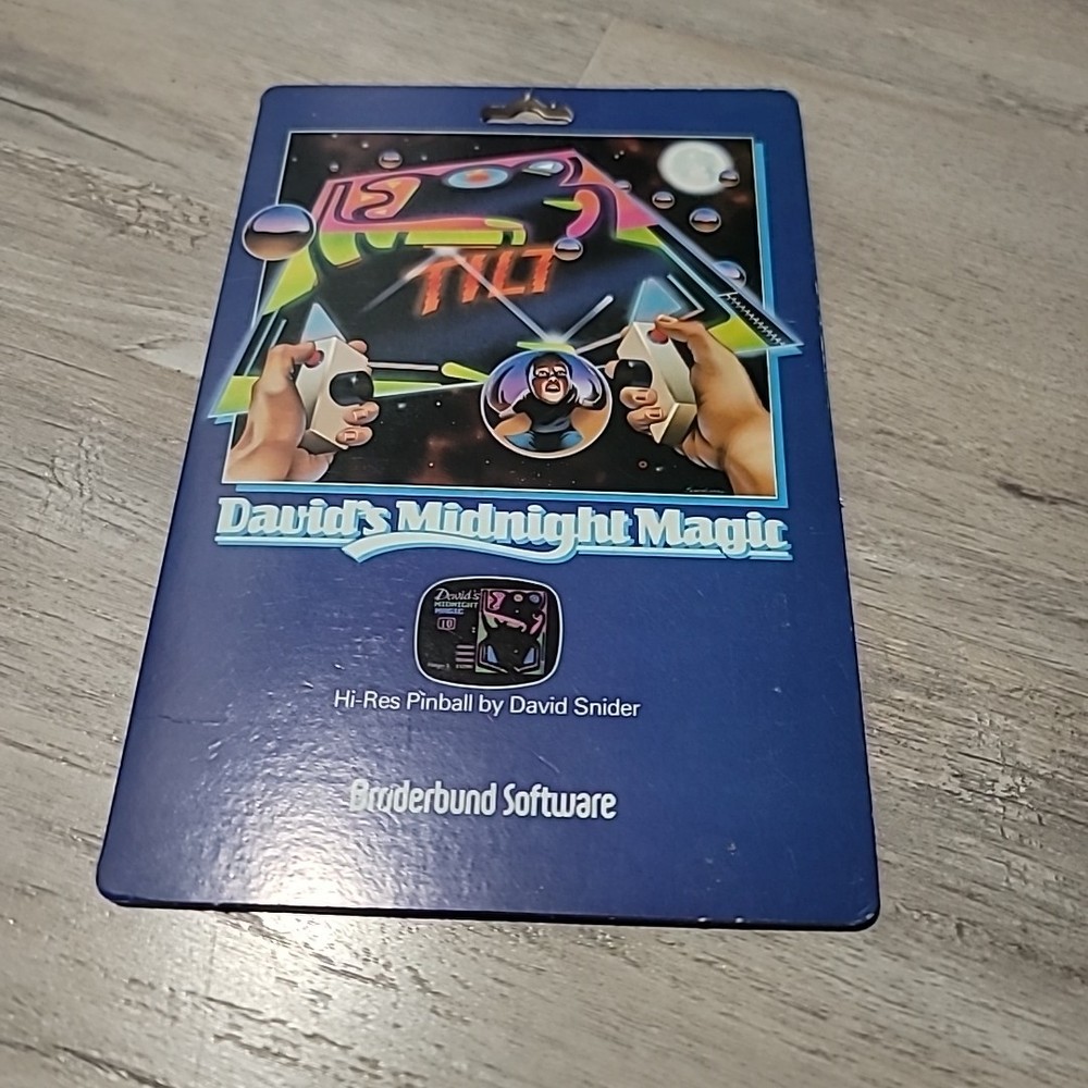 David's Midnight Magic For Apple II / 1982 Broderbund Software