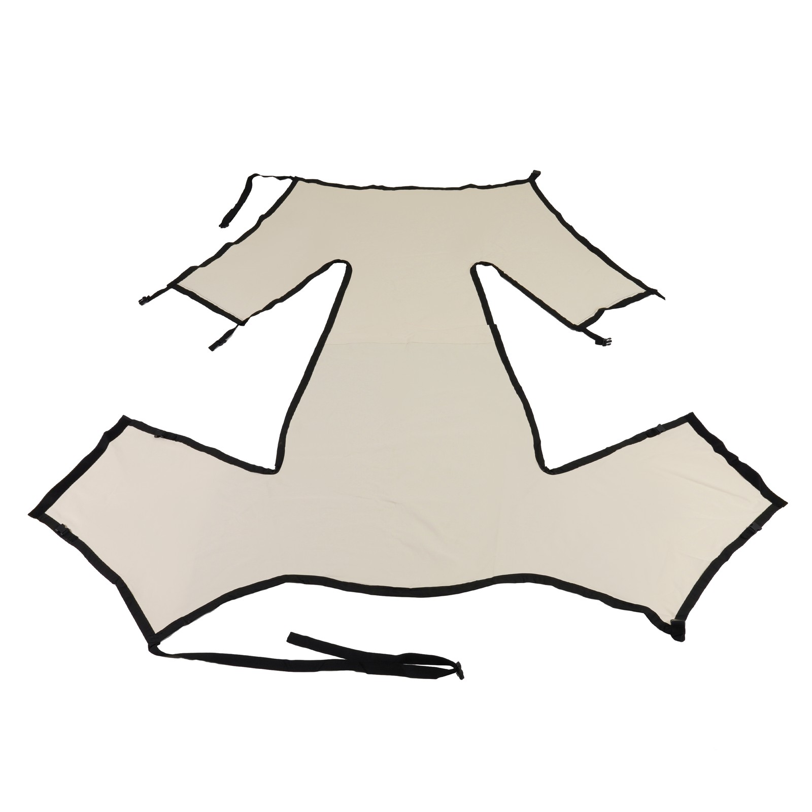 Aircraft Cabin and Windshield Cover White Canvas For Cessna 150 Cessna 152