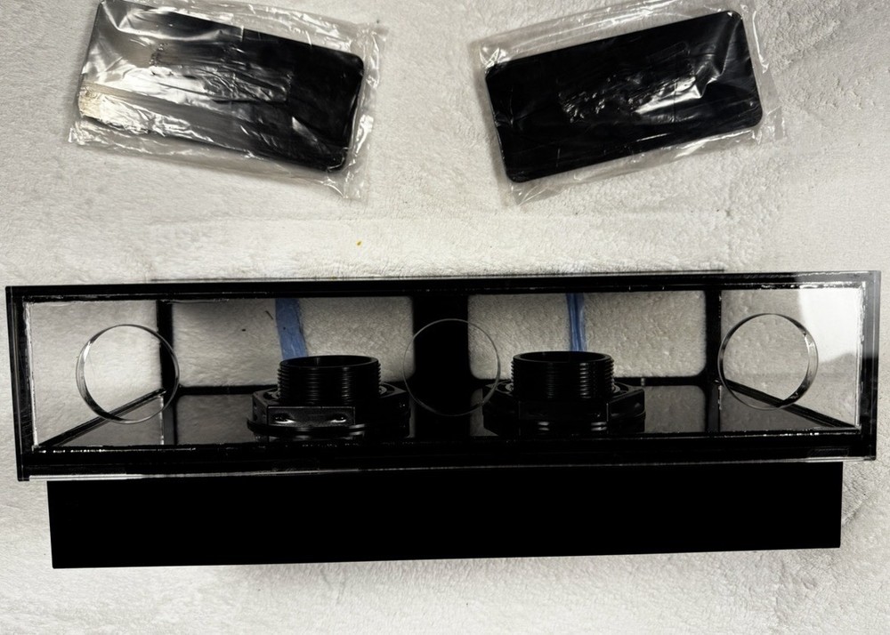 16” 1600gph Thru Back Overflow Box