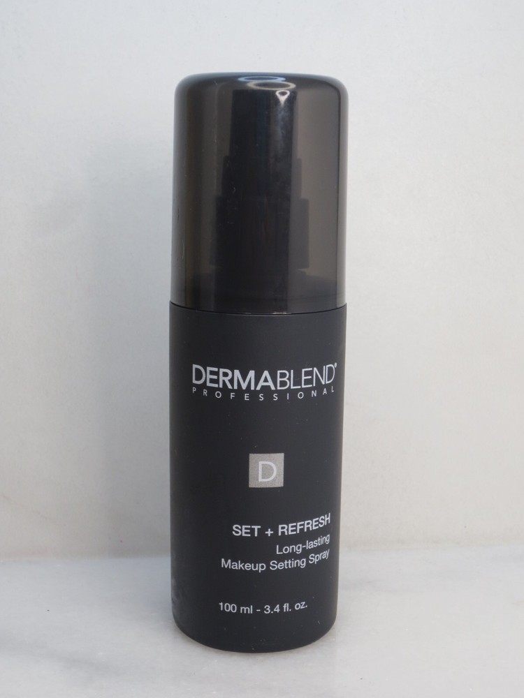 DERMABLEND SET + REFRESH LONG LASTING MAKEUP SETTING SPRAY 3.4 OZ NWOB