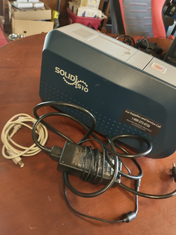 SOLID 510 S Direct ID Professional Card Printer USB LAN