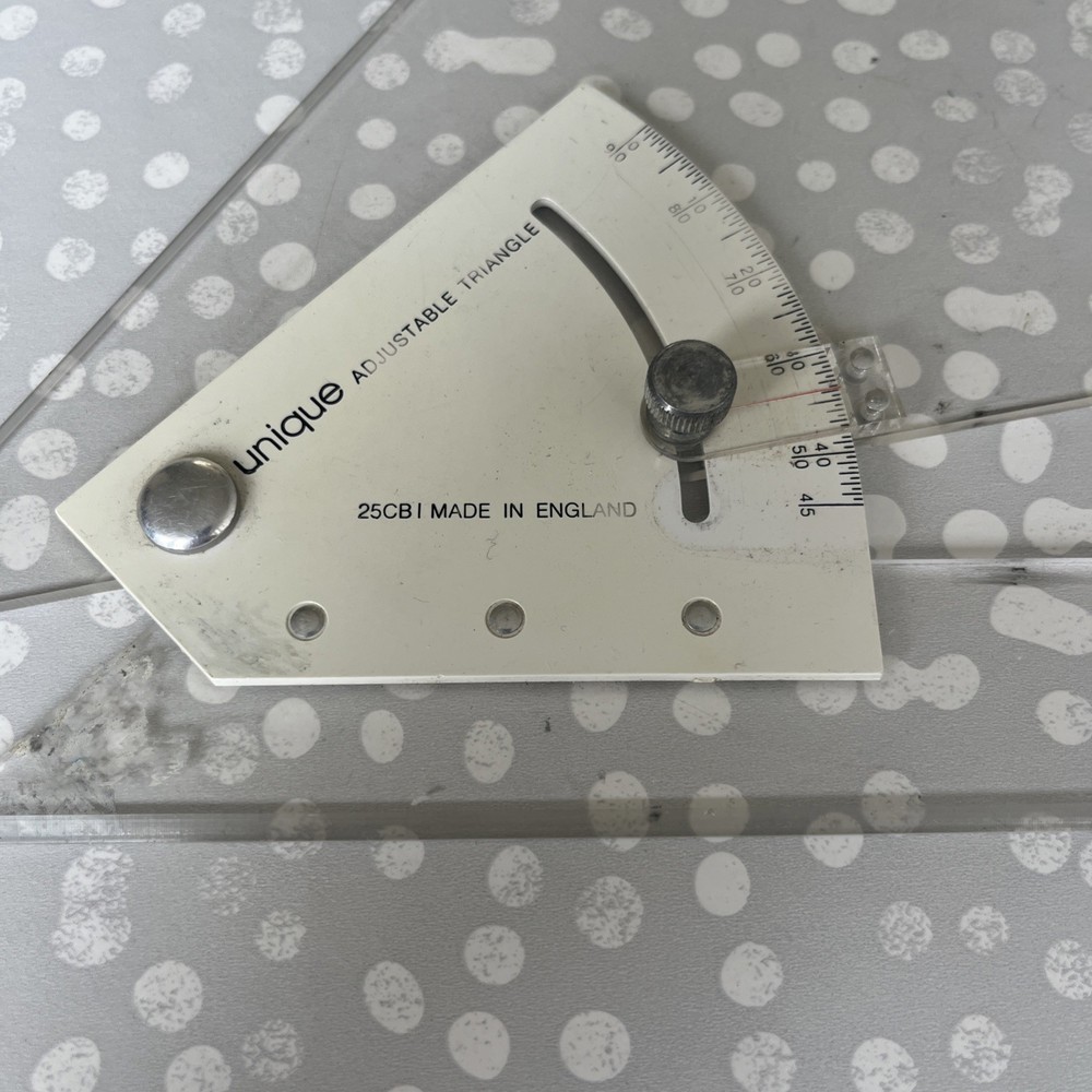 Angle line ruler 25CB Unique Adjustable Triangle Rule Measure technical used