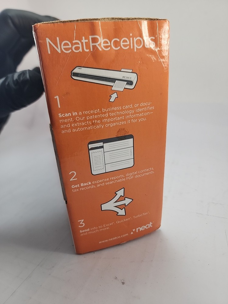Neat Receipts Mobile Scanner + Digital Filing System Complete
