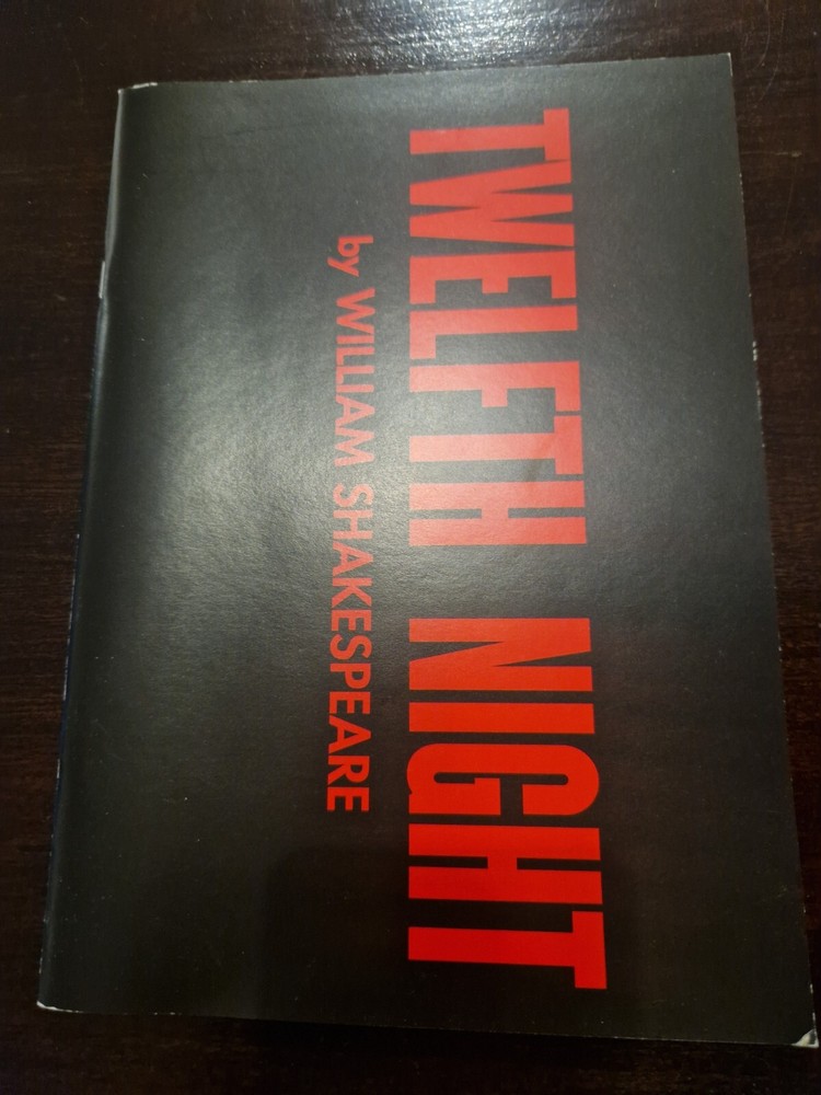 Twelfth Night Donmar Warehouse at Wyndham's Theatre Programme