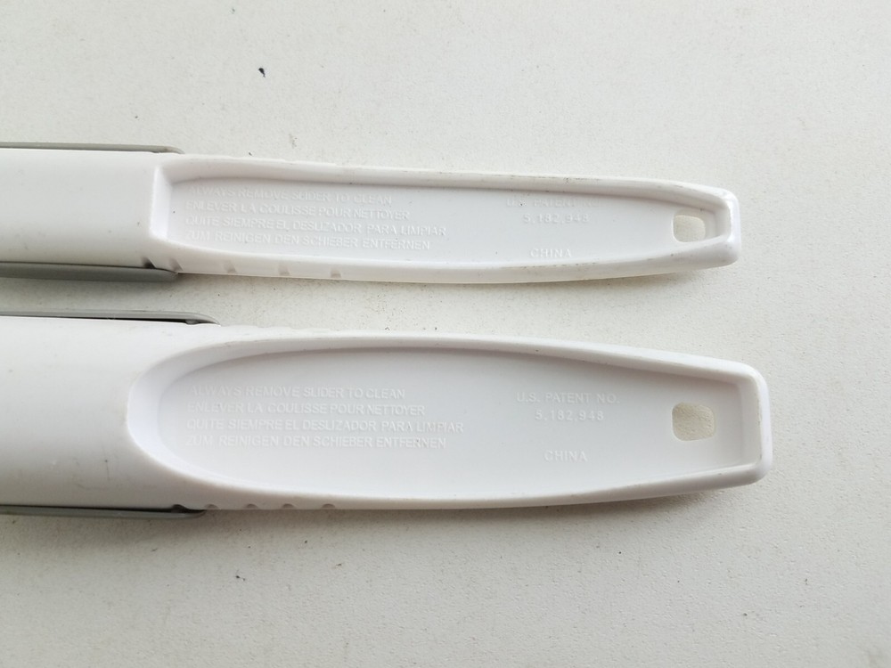 Pampered Chef Adjustable Measuring Spoon Set Two Pieces