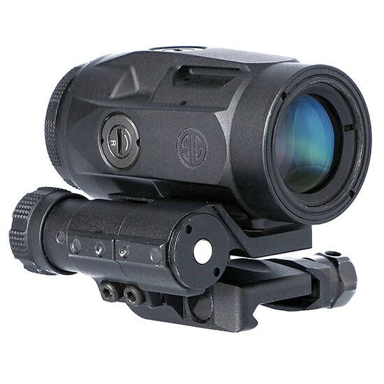 Sig Sauer #SOJ3M001 Juliet3-Micro Magnifier, 3x22mm, Push-Button Mount