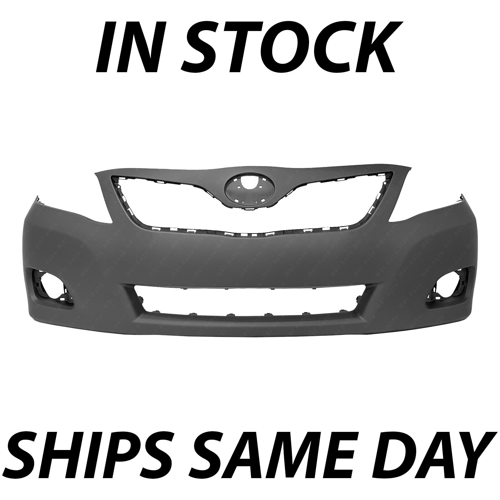 NEW Primered - Front Bumper Cover Fascia for 2010 2011 Toyota Camry Sedan 10 11