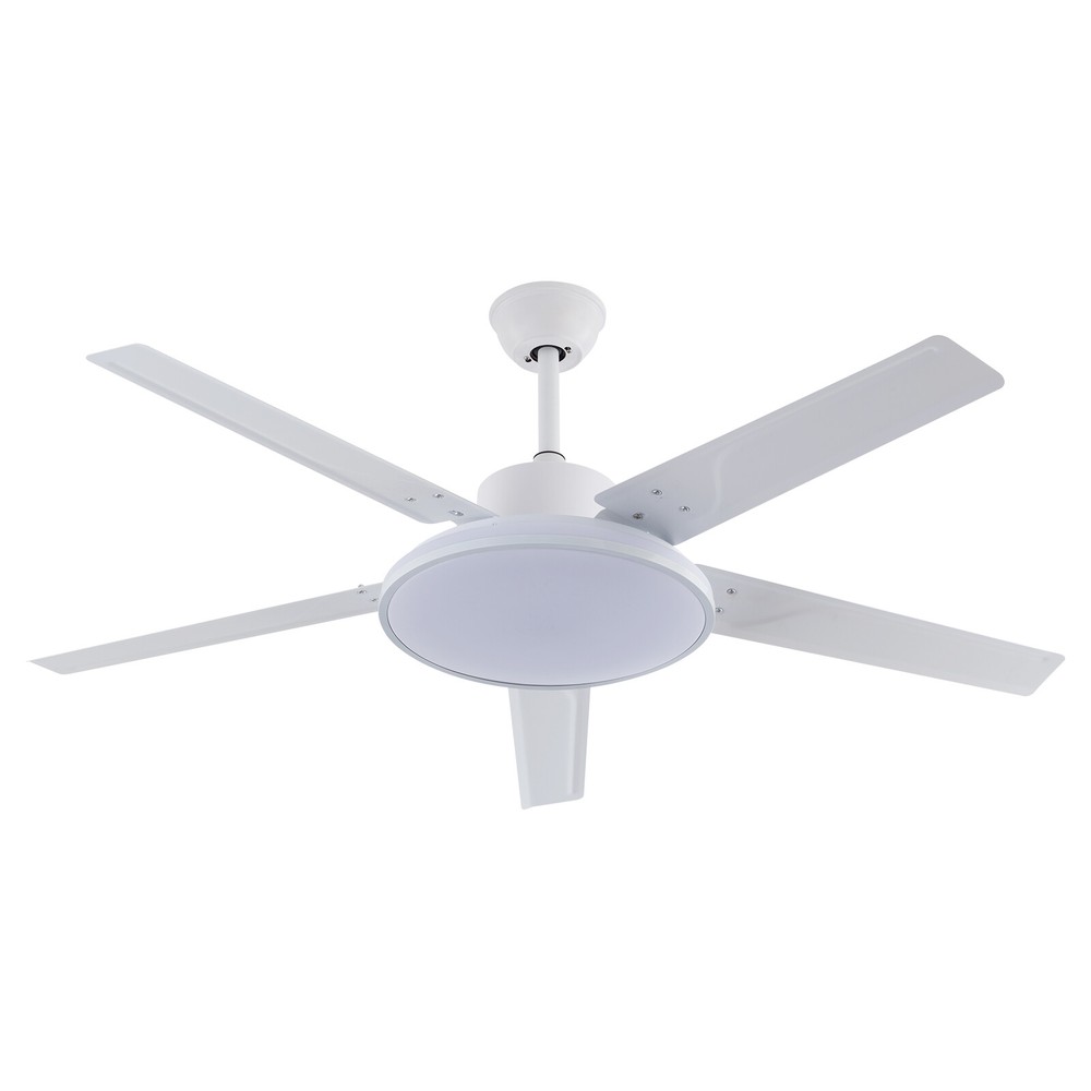 52in Modern Ceiling Fan Light Dimmable LED 3-Color Memory Function Fan w/ Remote