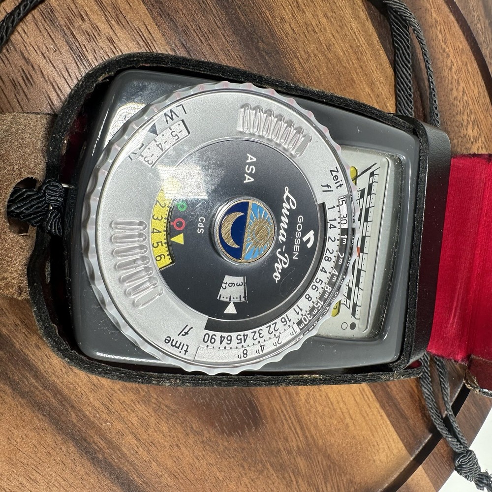 Gossen Luna Pro CD Meter in Case Vintage - Great Shape!