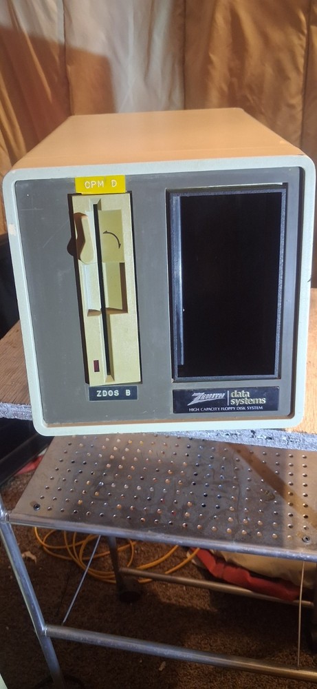 Zenith Data Systems High Capacity Floppy Disk System Desktop Vintage