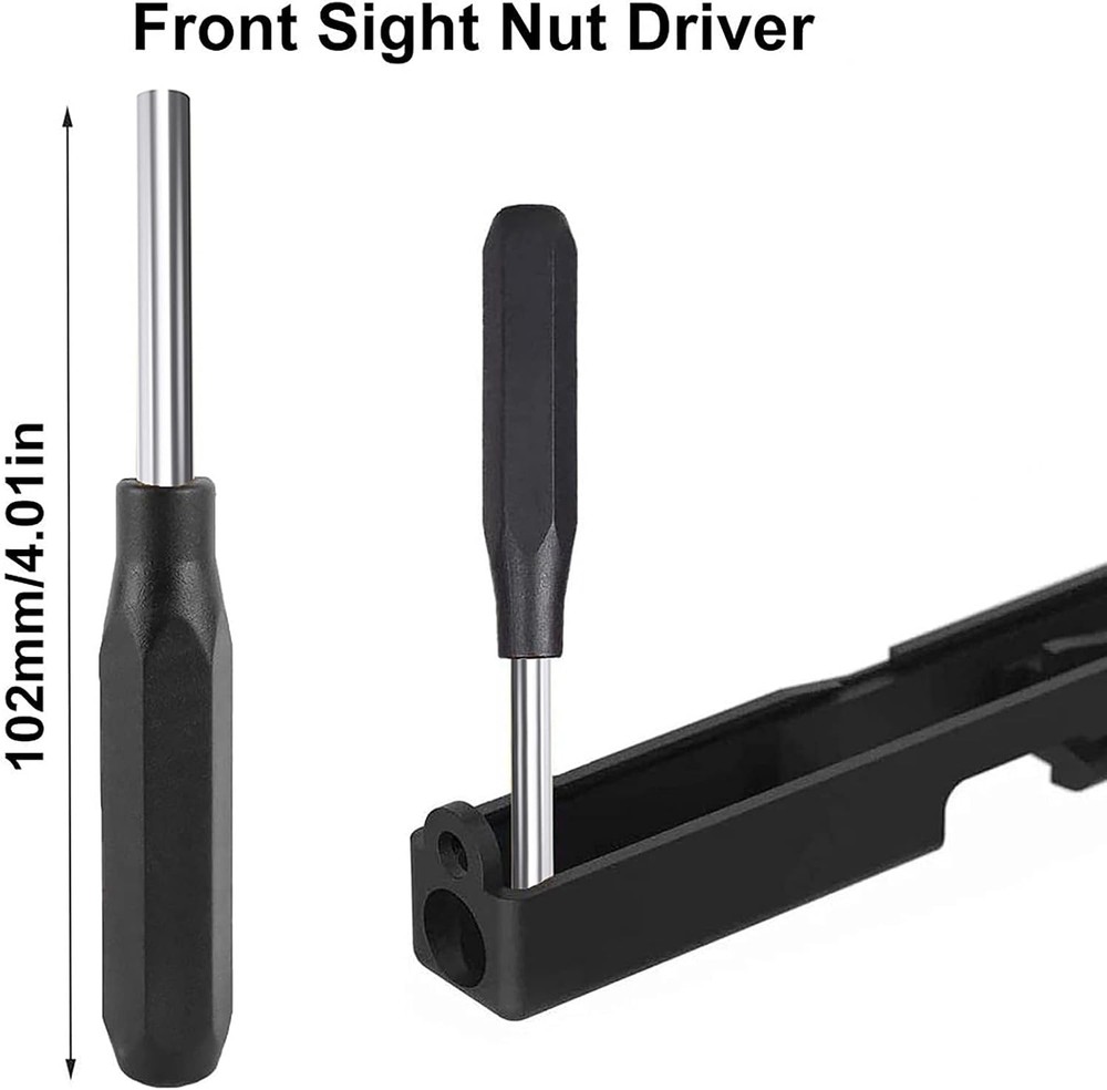 Front Sight Tool for Glock Tool Kit, Disassembly Tool Pin Punch Tool Compatible