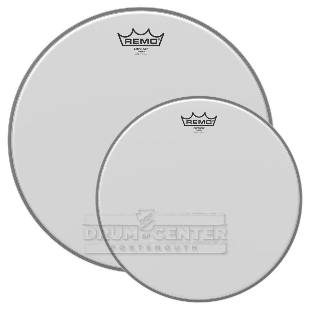 Remo Emperor Coated Drumhead Pack 14"/18"