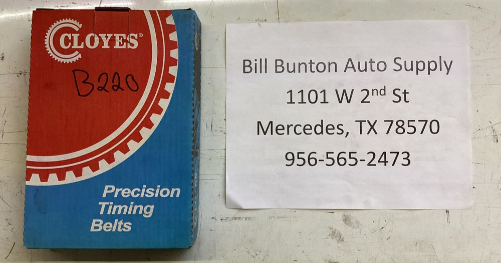 NOS Cloyes B220 - Engine Timing Belt