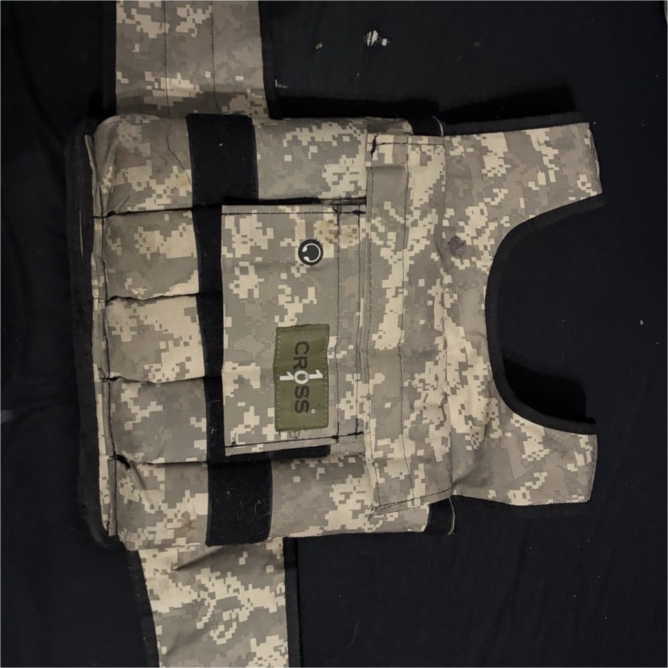 Weighted vest camo