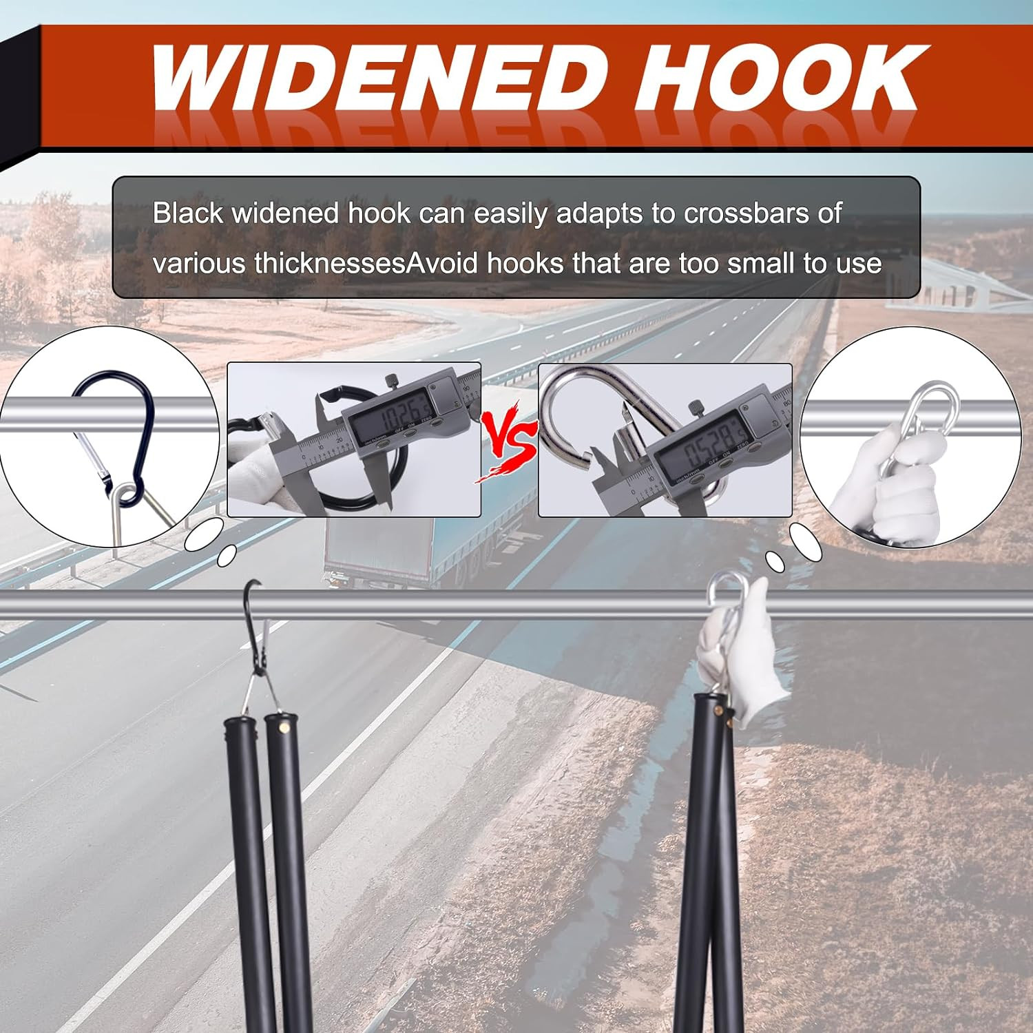 Heavy Duty 16" Tender Spring Kit 3-in-1 Air Line Holder for Semi Truck Trailer