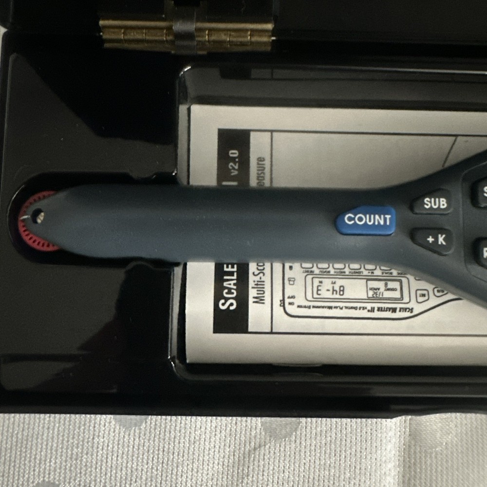 Scale Master II v3.0 6130 Digital Plan Measuring System with Case