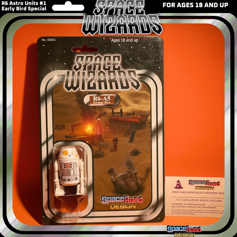 Cardback Editions | Space Wizards R6 Astro Units #1 Complete Set
