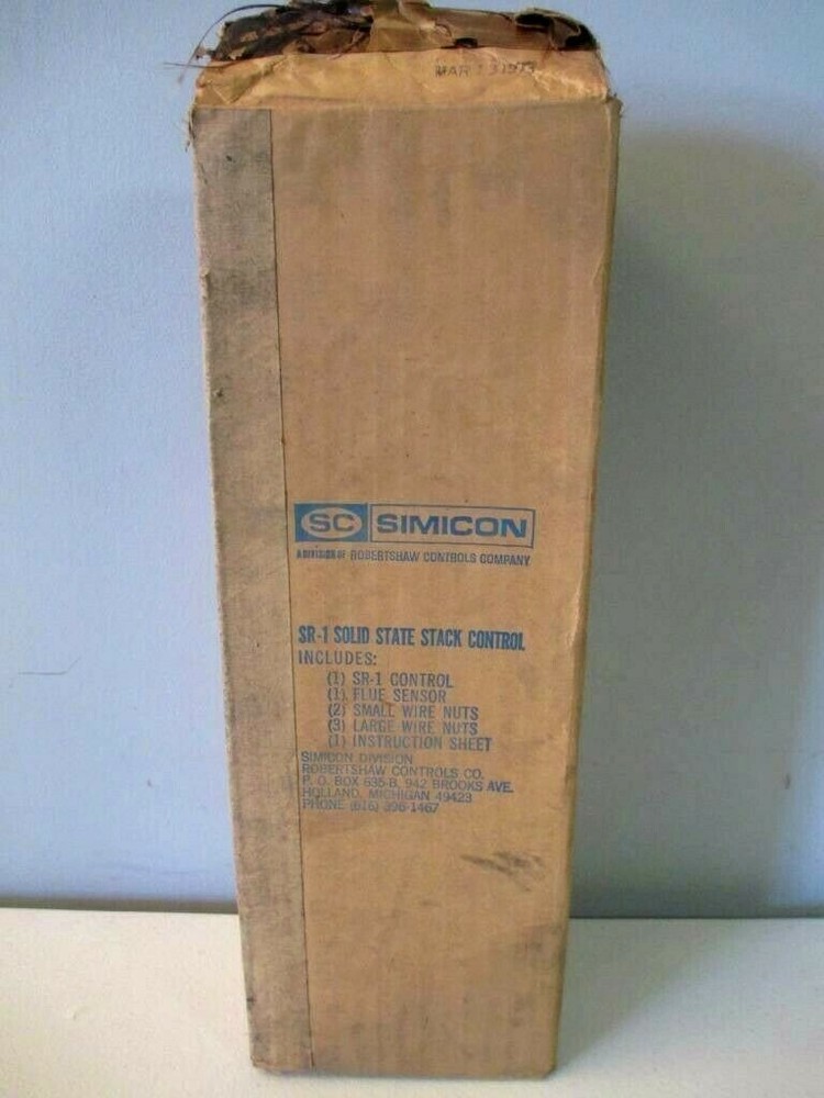Simicon Robertshaw SR-1 Solid State Stack Control & Flue Sensor