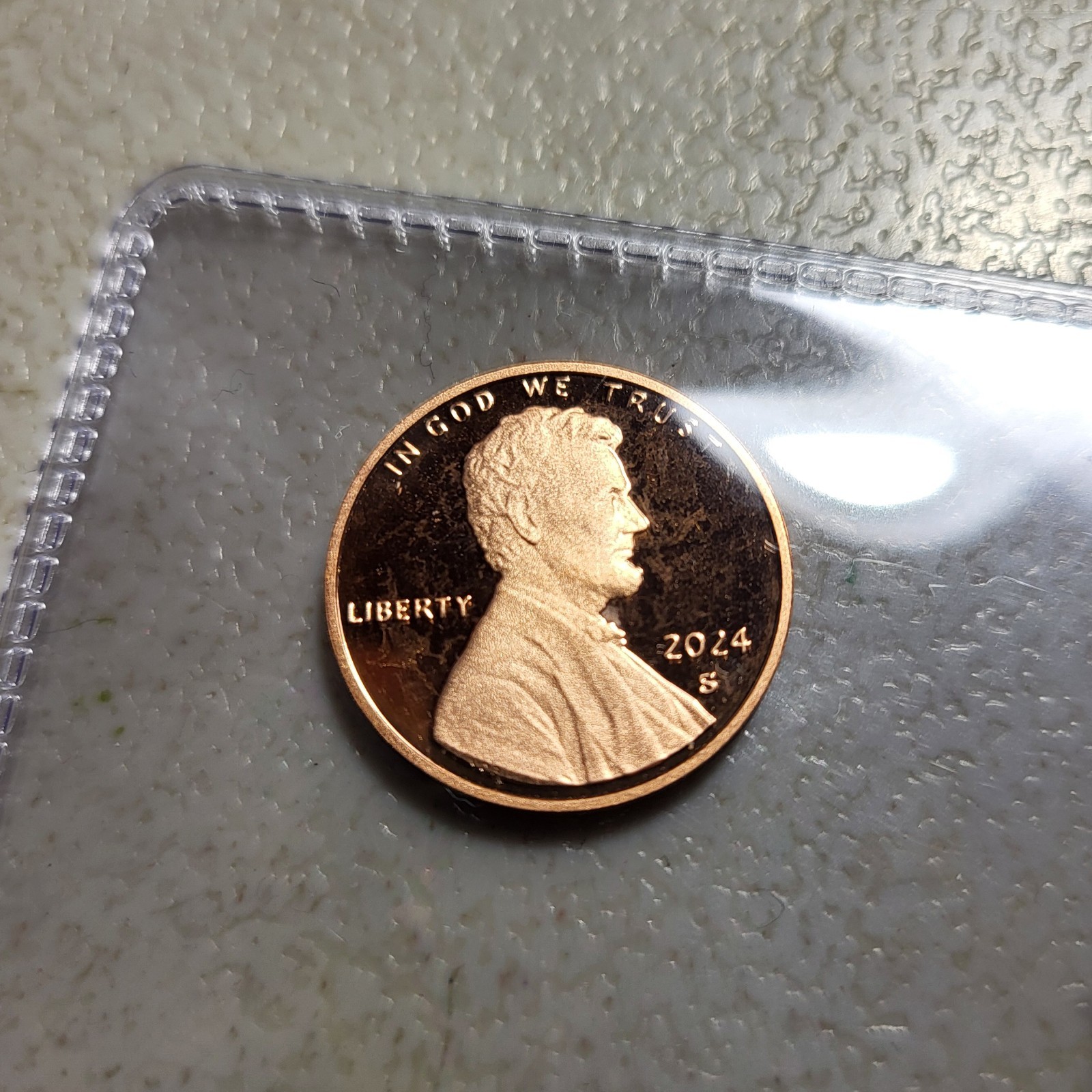 2024 S Shield Lincoln Cent Deep Cameo Gem Proof