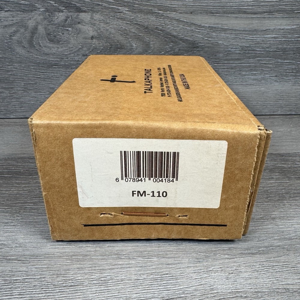 Talkaphone FM-110 Flush Back Box Mounting Kit For ETP-110 Intercom System