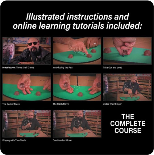 Magic Makers Deluxe Three Shell Game Set - Classic Trick for All Skill...