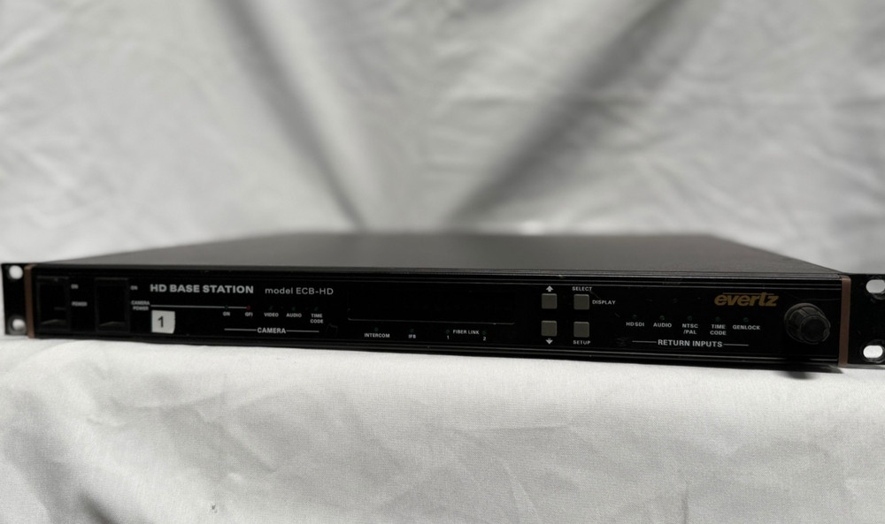 Evertz Microsystems ECAS-HD Base Station Model # ECB-CP-LEMO-HD