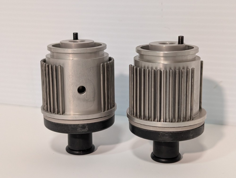 Pair of Unbranded Typeholders for Emobssing or Ink Roll Coding Machine