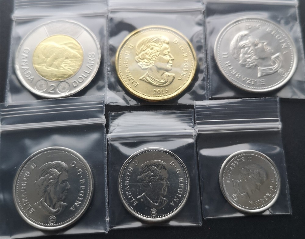 ***CANADA 2013 UNCIRCULATED COINS SET ***