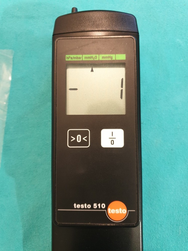 Testo 510 Differential Pressure Gauge