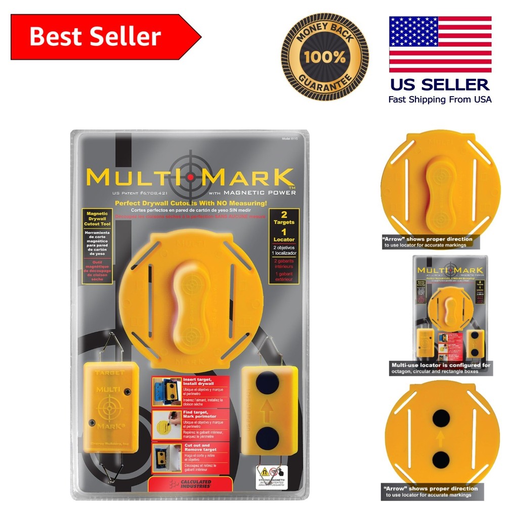Professional Multi Mark Electrical Box Locator Kit – Cut Perfectly Every Time