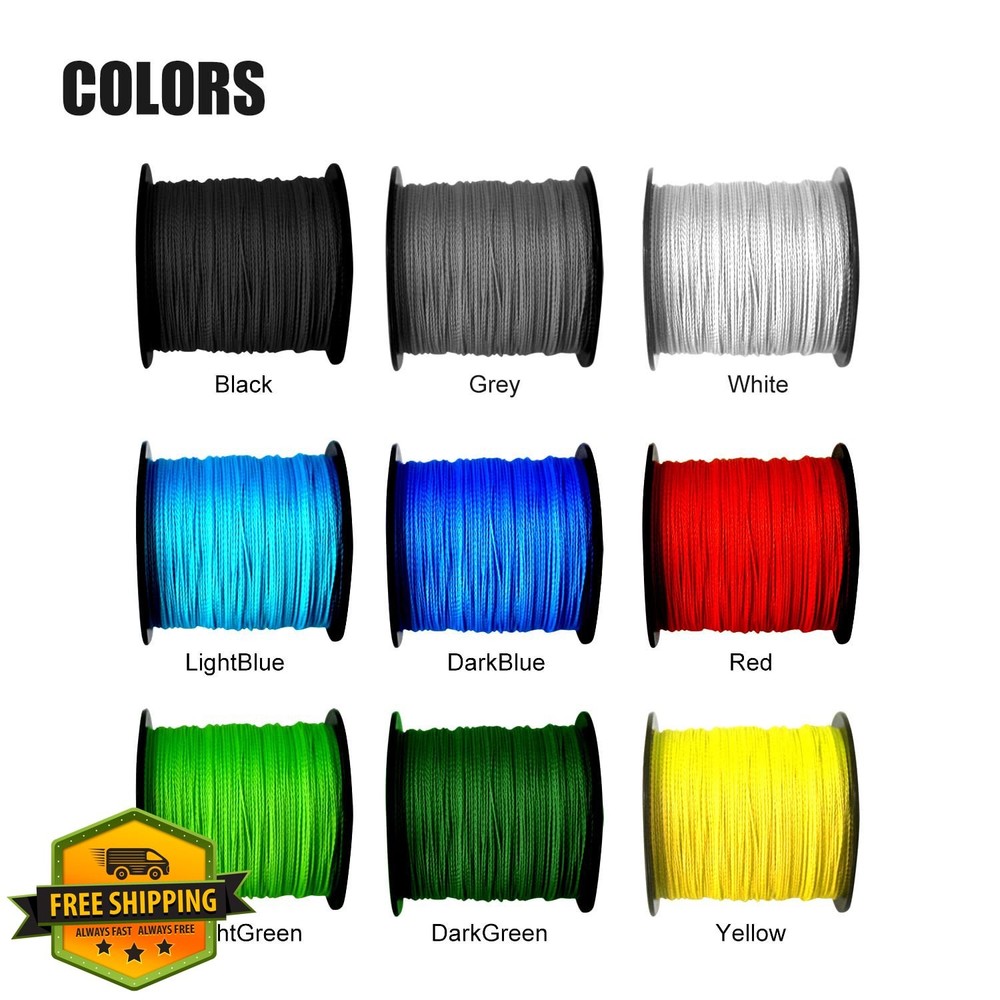 Dingbear Braided Fishing Line 437-5000Yd Super Strong Pull
