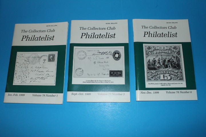 The Collectors Club Philatelist 1999 Part year BlueLakeStamps Timeless info