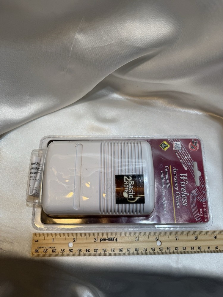 Wireless Door-Bell 2 Basic Note Accessory Chime LE-6143-A 3002