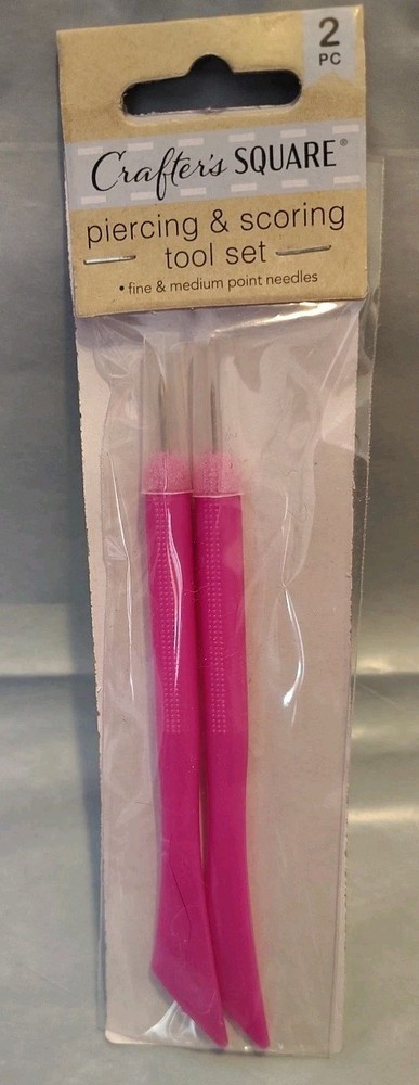 New 4 x 2 pieces Crafter's Square Piercing & Scoring tool set