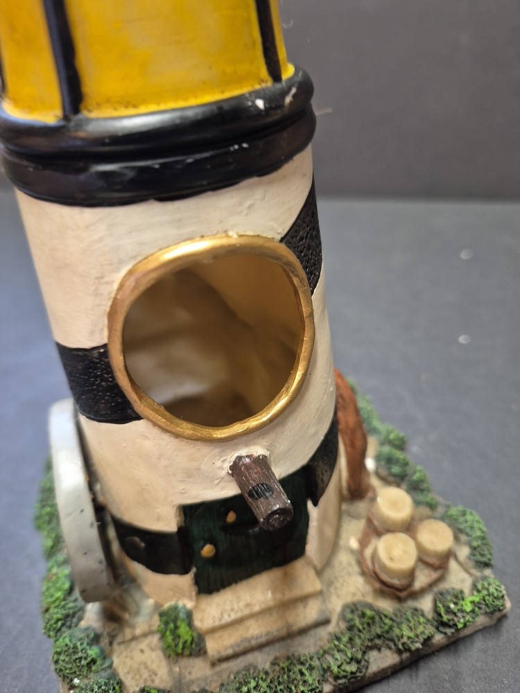 Lighthouse Resin Birdhouse