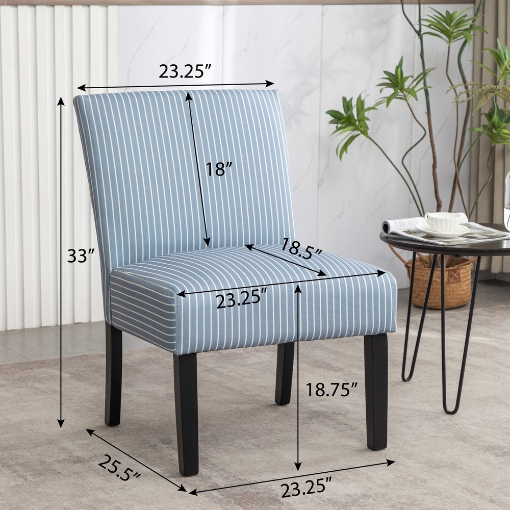 Botticelli Upholstered Slipper Accent Chair