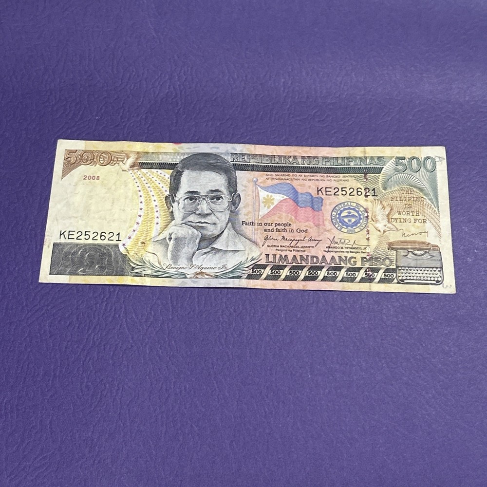 Philippines- 500 Piso-2008